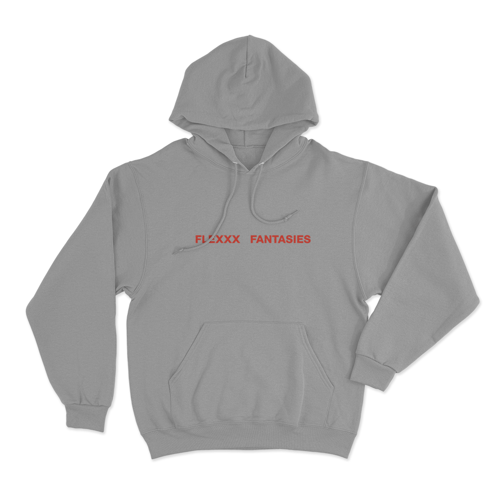 Flexx Fantasies Unisex Hoodie Grey Flexx Fantasies Unisex Hoodie Grey