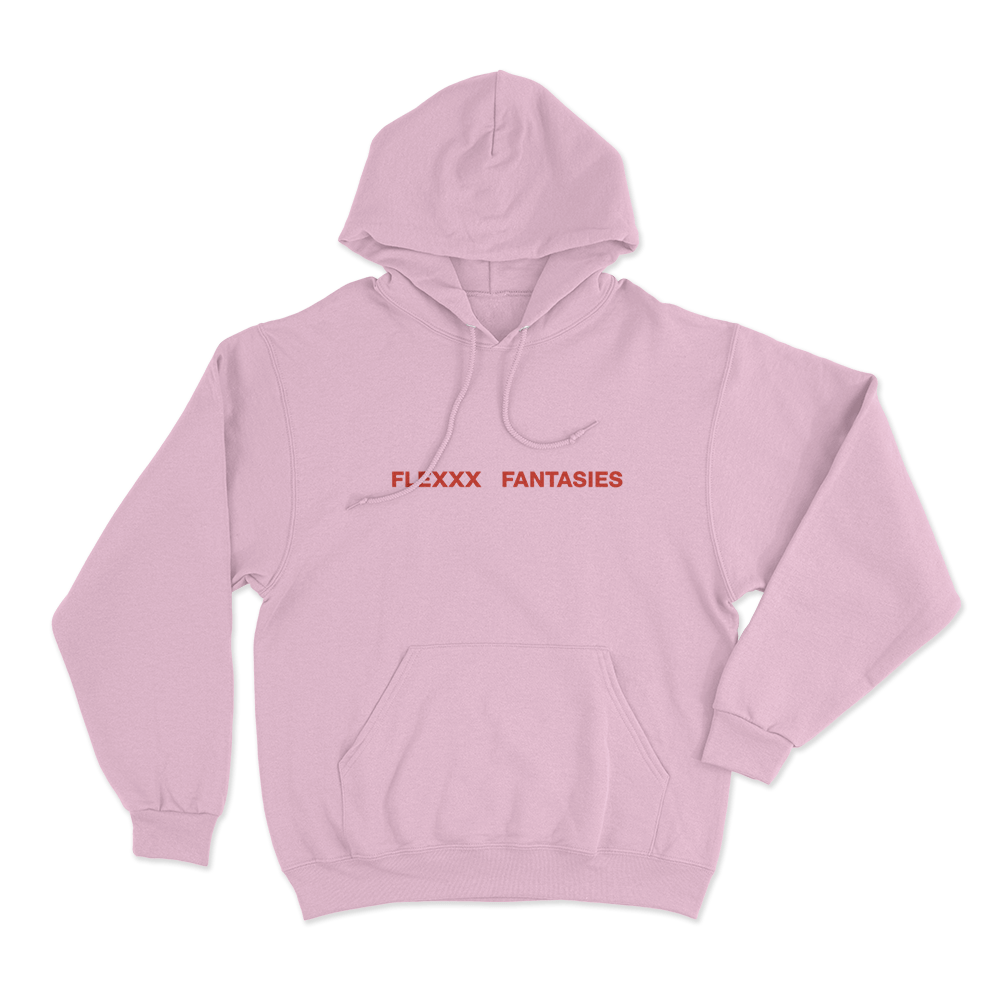 Flexx Fantasies Unisex Hoodie Pink Flexx Fantasies Unisex Hoodie Pink
