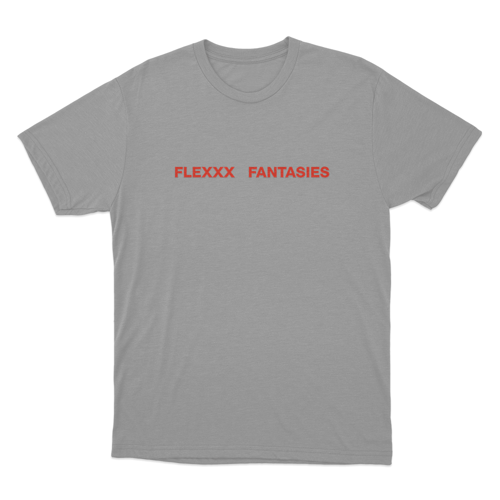 Flexx Fantasies Unisex T Shirt Grey Flexx Fantasies Unisex T Shirt Grey