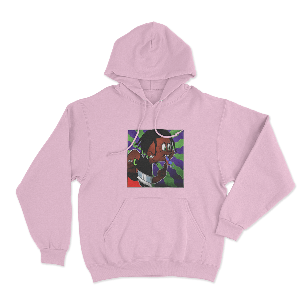Osamason Cartoon Unisex Hoodie Pink Osamason Cartoon Unisex Hoodie Pink