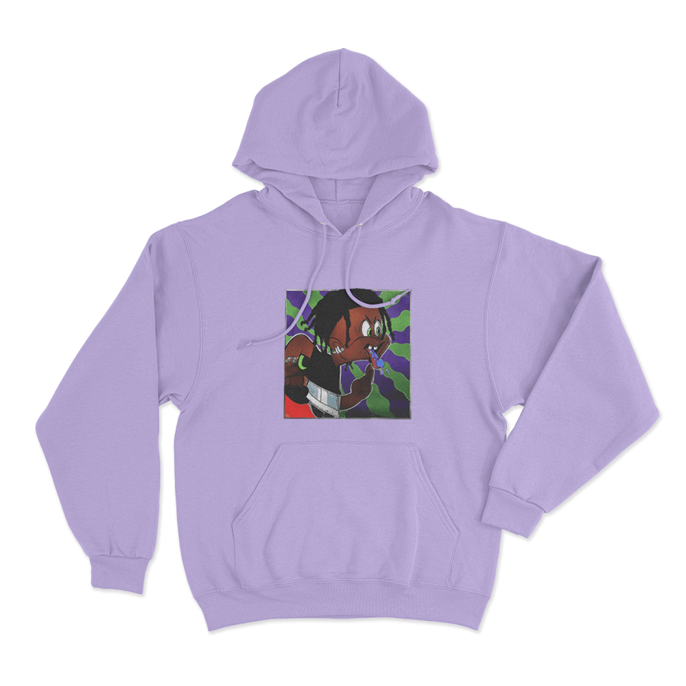 Osamason Cartoon Unisex Hoodie Purple Osamason Cartoon Unisex Hoodie Purple