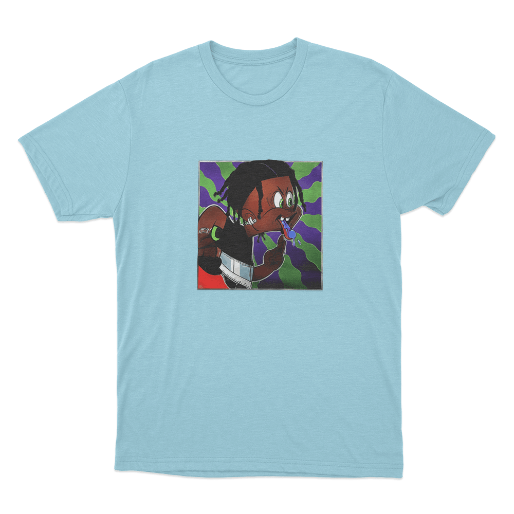 Osamason Cartoon Unisex T Shirt Sky Blue Osamason Cartoon Unisex T Shirt Sky Blue