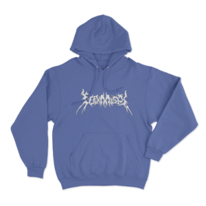 Osamason Death Metal Logo Unisex Hoodie Blue