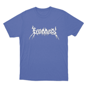Osamason Death Metal Logo Unisex T Shirt Blue