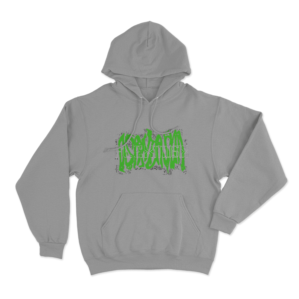 Osamason Flex Musix Unisex Hoodie Grey Osamason Flex Musix Unisex Hoodie Grey