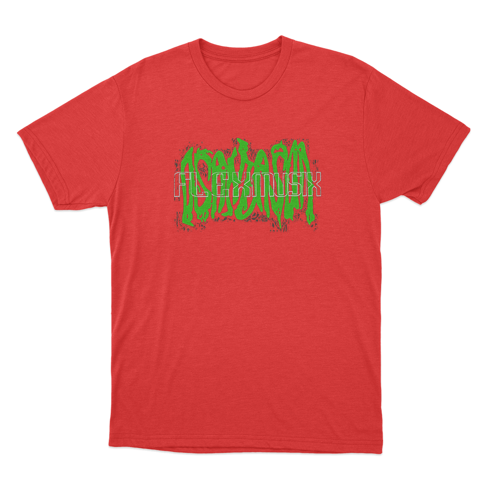 Osamason Flex Musix Unisex T Shirt Red Osamason Flex Musix Unisex T Shirt Red