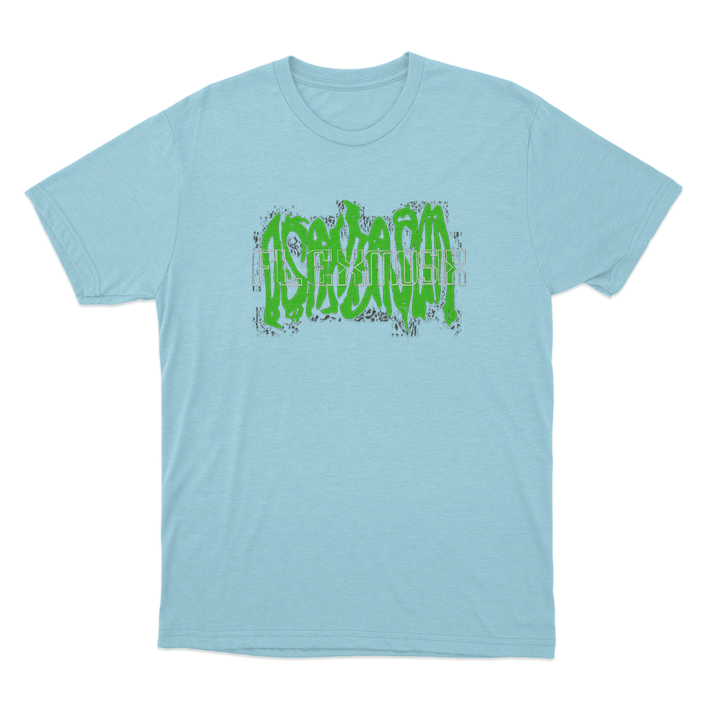 Osamason Flex Musix Unisex T Shirt Sky Blue Osamason Flex Musix Unisex T Shirt Sky Blue