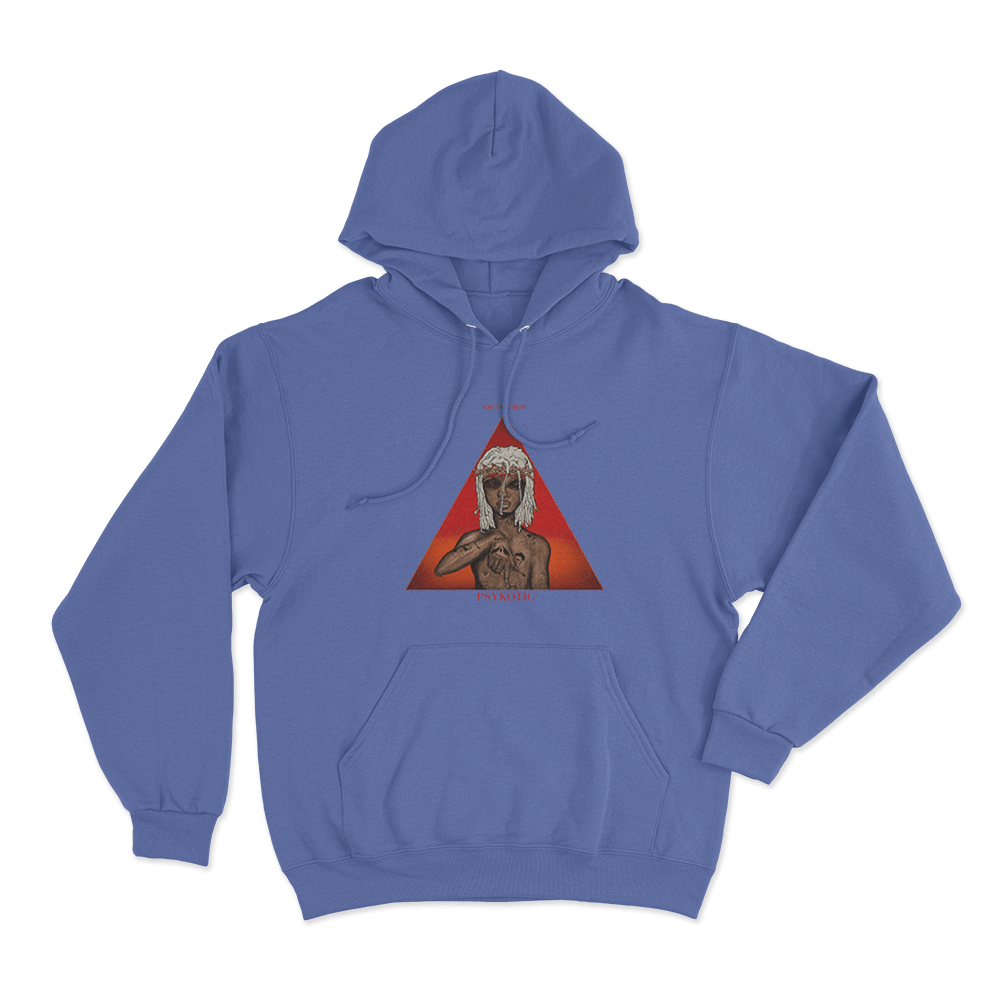 Osamason Psykotic Unisex Hoodie Blue Osamason Psykotic Unisex Hoodie Blue