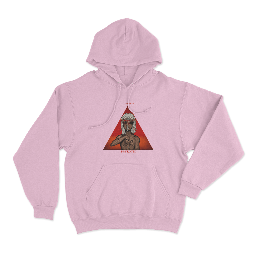 Osamason Psykotic Unisex Hoodie Pink Osamason Psykotic Unisex Hoodie Pink
