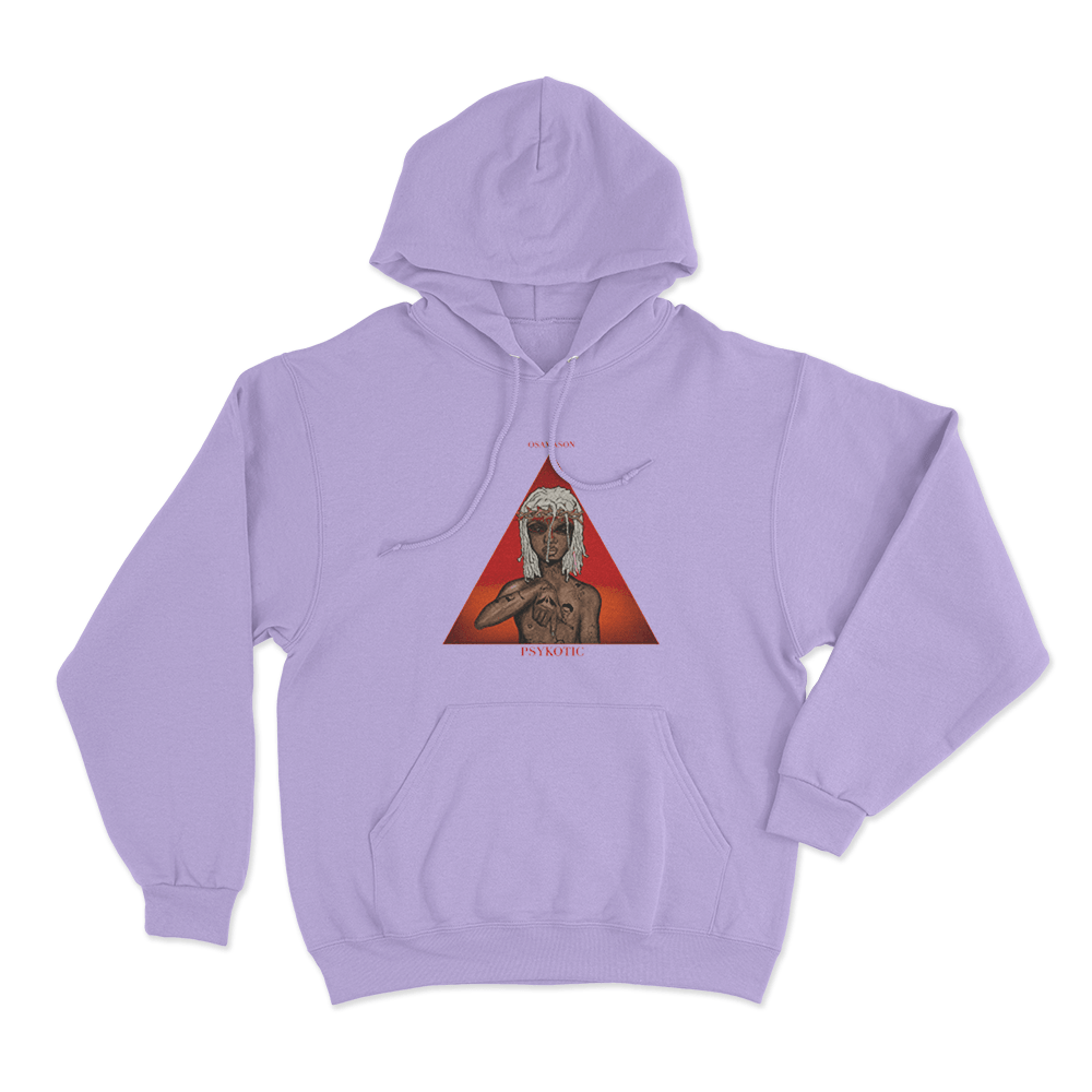 Osamason Psykotic Unisex Hoodie Purple Osamason Psykotic Unisex Hoodie Purple