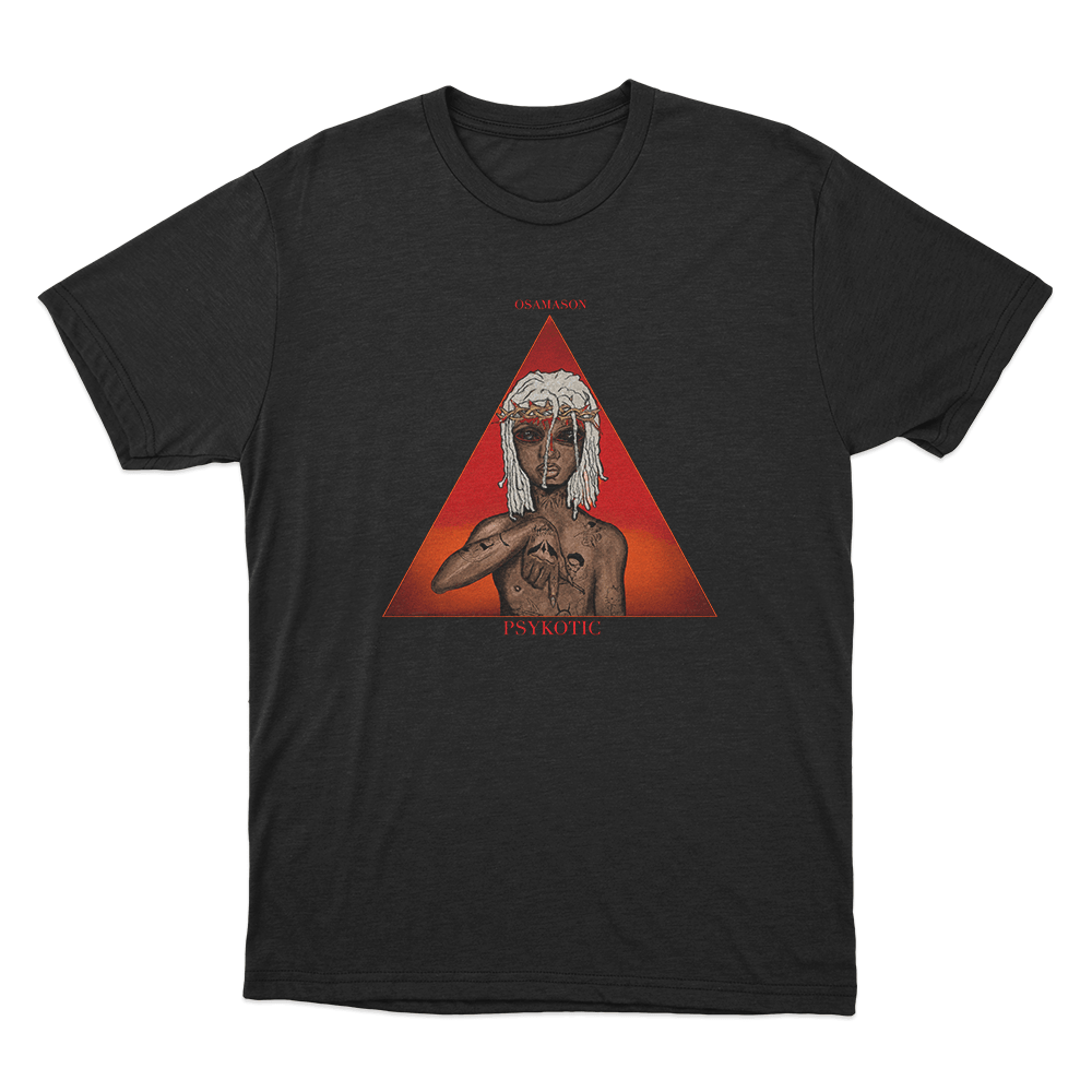 Osamason Psykotic Unisex T Shirt Black Osamason Psykotic Unisex T Shirt Black