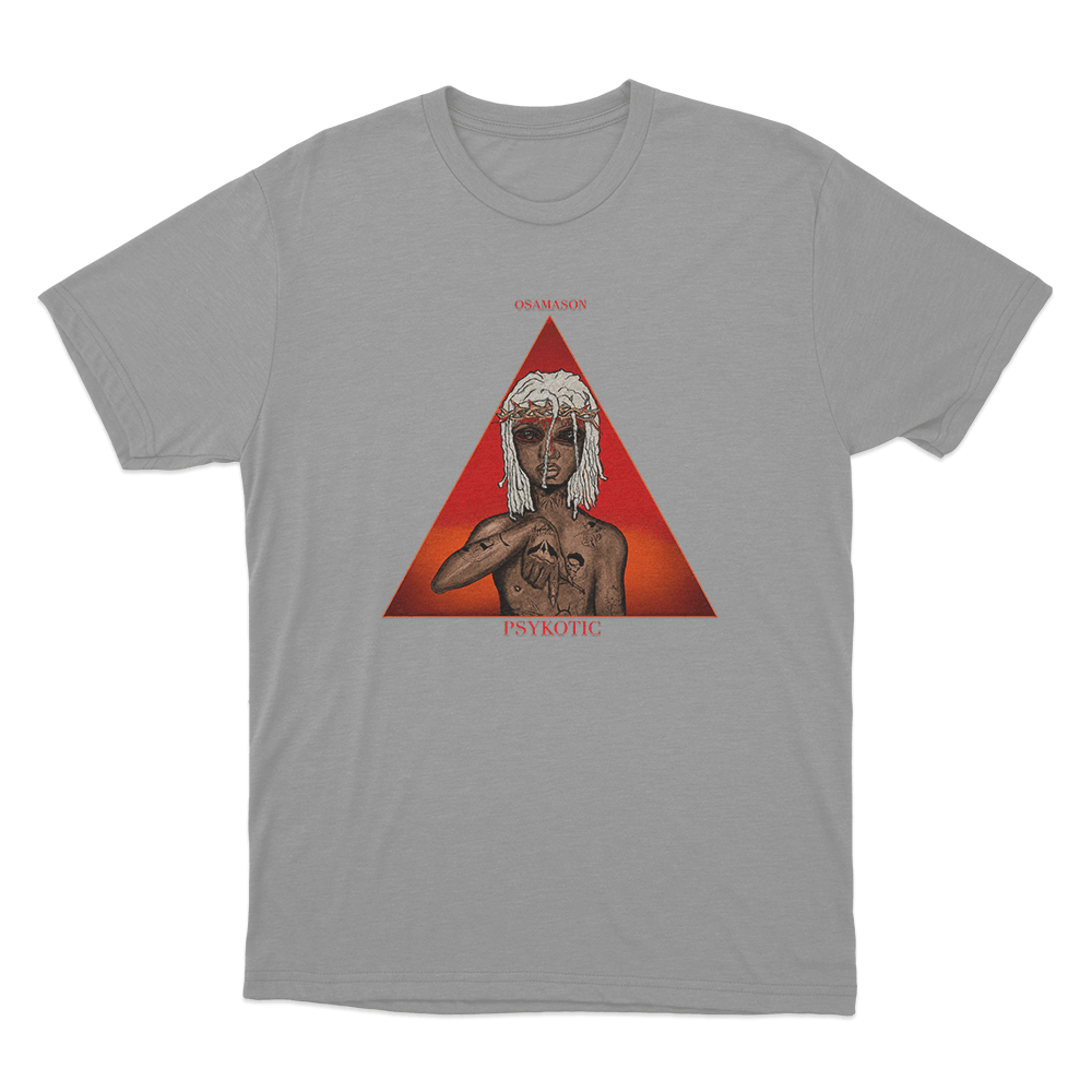 Osamason Psykotic Unisex T Shirt Grey Osamason Psykotic Unisex T Shirt Grey
