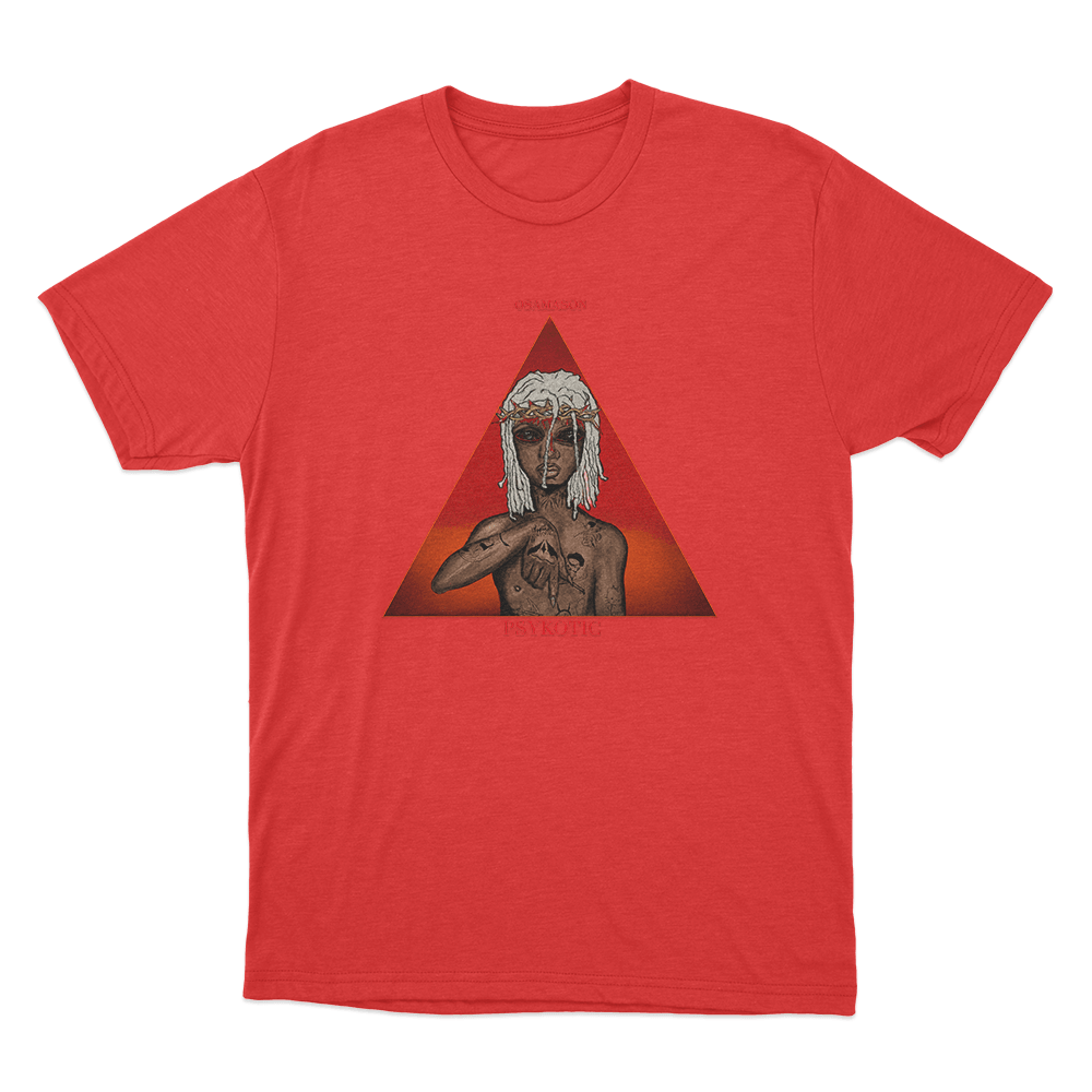 Osamason Psykotic Unisex T Shirt Red Osamason Psykotic Unisex T Shirt Red