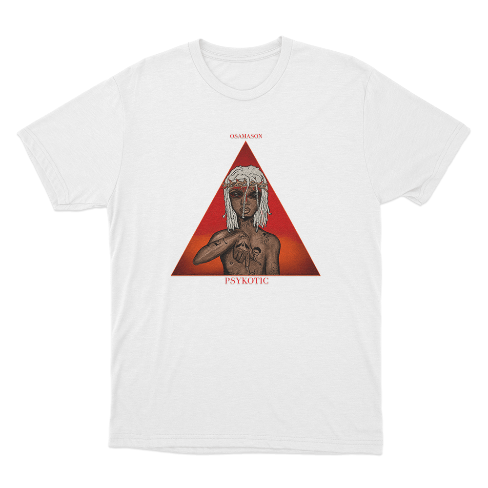 Osamason Psykotic Unisex T Shirt White Osamason Psykotic Unisex T Shirt White