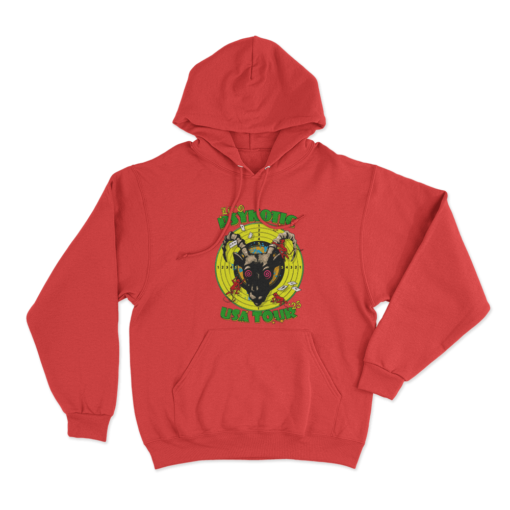 Osamason US Tour 25 Unisex Hoodie Red Osamason US Tour 25 Unisex Hoodie Red