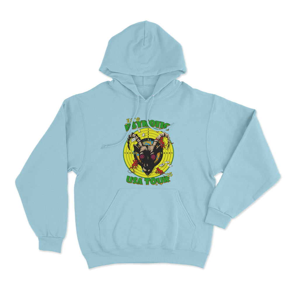 Osamason US Tour 25 Unisex Hoodie Sky Blue Osamason US Tour 25 Unisex Hoodie Sky Blue
