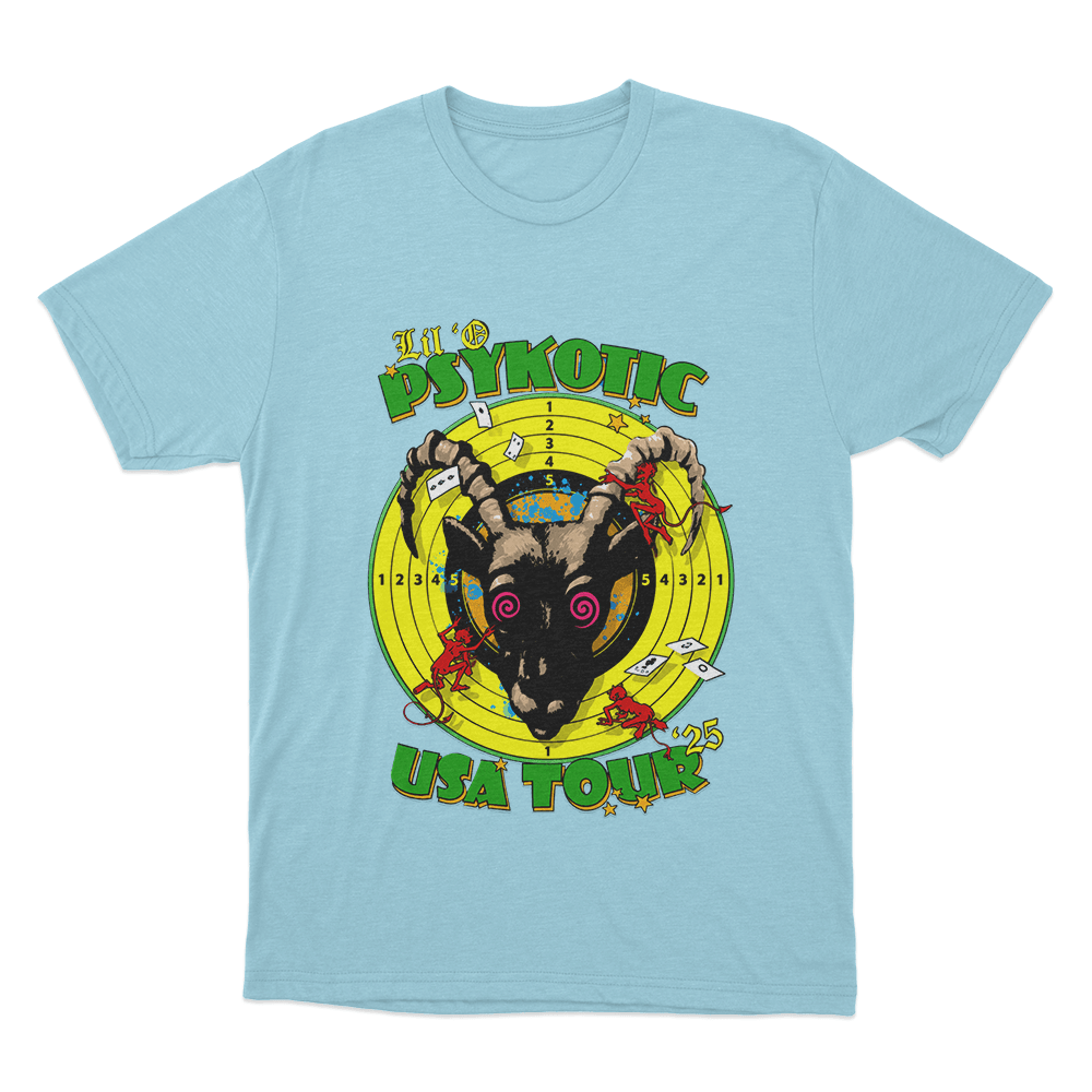 Osamason US Tour 25 Unisex T Shirt Sky Blue Osamason US Tour 25 Unisex T Shirt Sky Blue