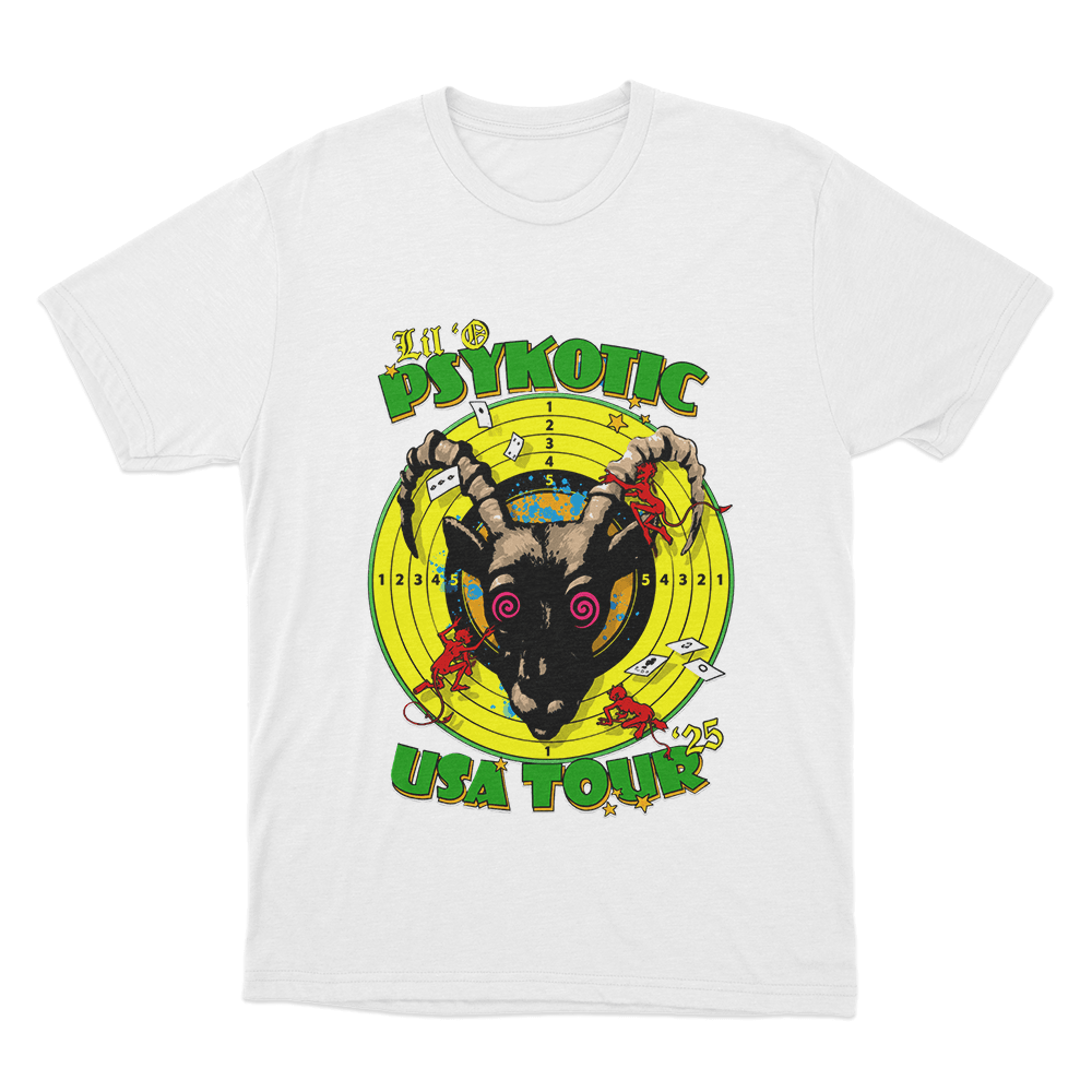 Osamason US Tour 25 Unisex T Shirt White Osamason US Tour 25 Unisex T Shirt White